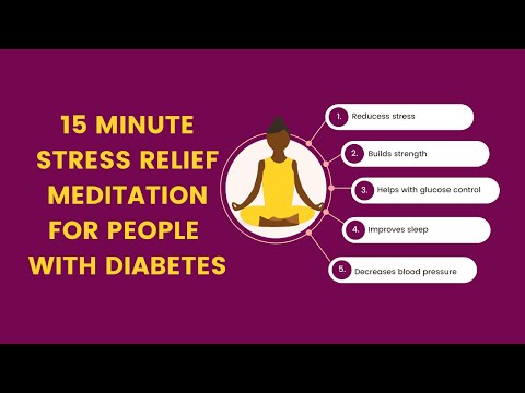 15-minute stress-relief meditation for people with diabetes | The Hangry Woman