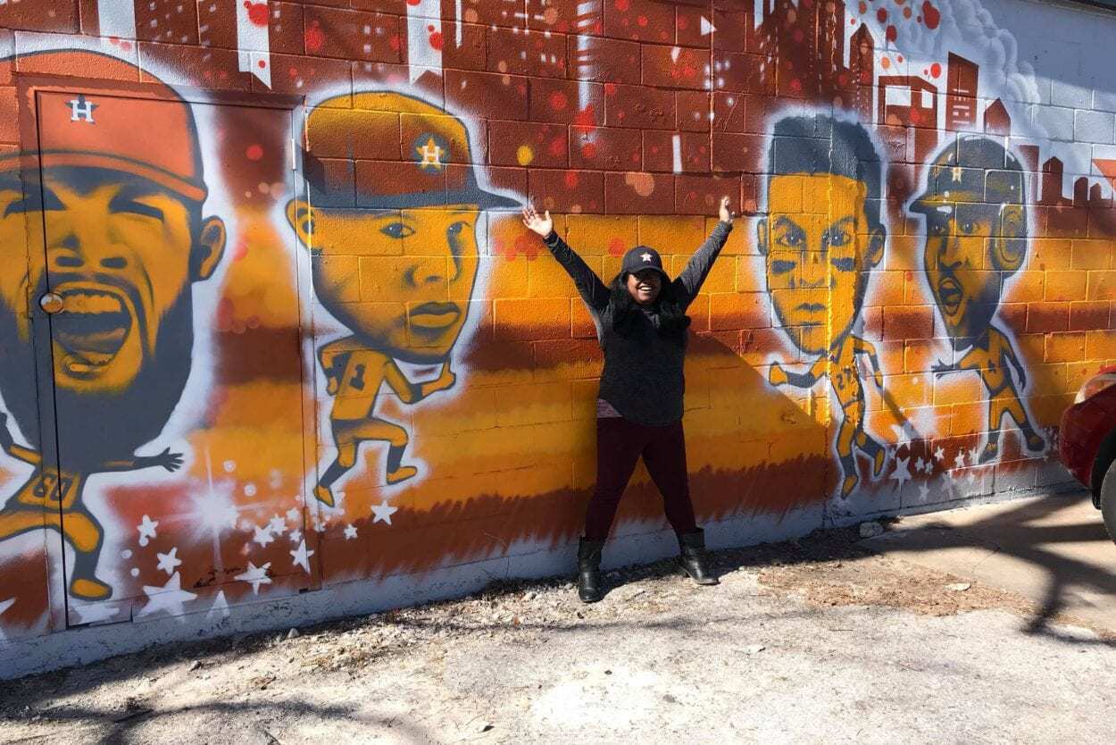 Houston Astros Mural