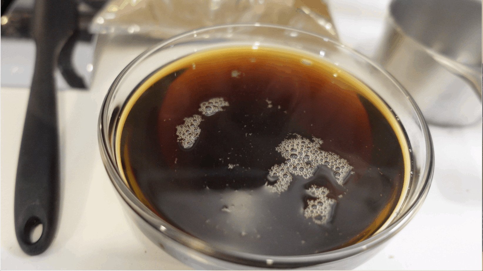 Brown Sugar Syrup in a bowl