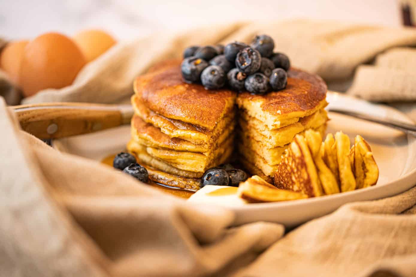 Delicious DiabetesFriendly Almond Flour Pancakes (low carb, diabeticfriendly)