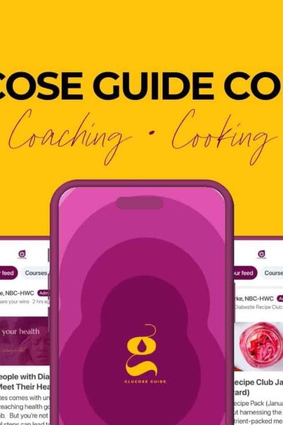 Glucose Guide Community screen grabs