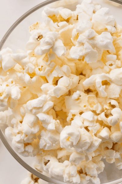 popcorn in a bowl