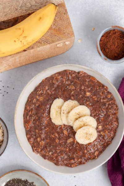 Diabetes-Friendly Chocolate Oats
