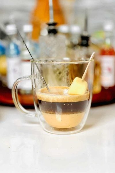 affogato with a magnum bar