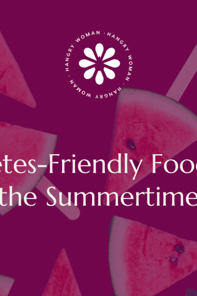photo reading - diabetes-friendly foods for the summer with transparent watermelons.